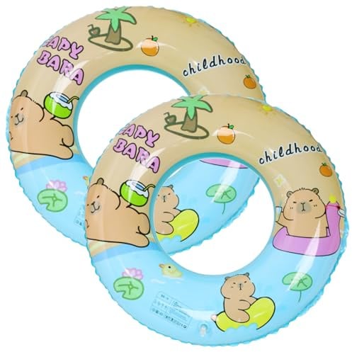 MLPKOI Schwimmring Set Schwimmreifen aufblasbar Umweltfreundliches Material, Robust und Langlebig, Wasserspaß, Strand Pool Spielzeug für Sommerparty