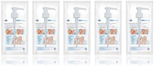 5er Set Horn Medical Dosierpumpe passend für 500 ml Flaschen der Hersteller Bode & Schülke