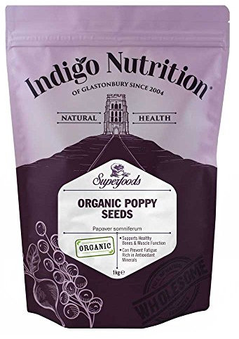 Indigo Herbs Semi di Papavero biologici 1kg
