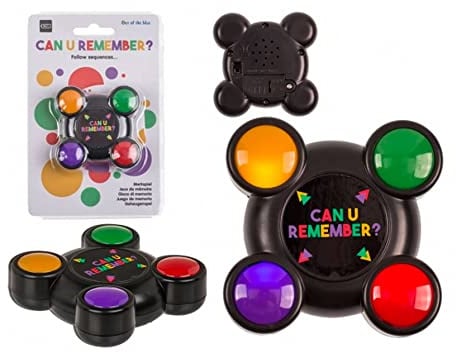 Out of the blue Elektrisches Merkspiel mit Sound elektronisches Quiz Konzentrations Training