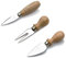 ZASEVES coltelli per Formaggio Grana forchetta per Formaggio Acciaio Inox Coltello Inox coltellino Acciaio Kit per Grana e Gran Formaggi Prodotti Italiani CREAZIONI i Colori nel Cuore