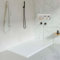 KOES - Piatto Doccia in Resina Serie LIENA – 80x170 – Bianco RAL 9003