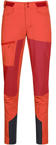 Bergans Damen Cecilie MTN Softshell Hose, Energy red-red Leaf, S