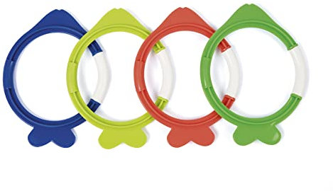 Bestway Lil' Fish Tauchringe-Set ab 3 Jahren, 4er-Set