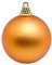 Weihnachtskugeln aus Kunststoff Kupfer, matt, Durchmesser:Ø 8 cm