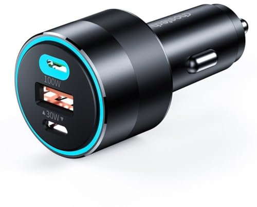 Choetech TC0011 car Charger 130W 2X USB C 1x USB A (Black)