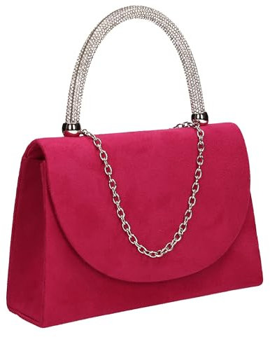 SwankySwans Beatrice, Pochette Donna, Fucsia, One Size