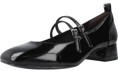 Tamaris Damen Pumps Riemchenpumps Blockabsatz Karreé Form 1-22318-43