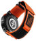 MEGALITH Correas Reloj de Nailon para Hombre y Mujer Hebilla Ajustable Liberación Rápida Trenzado Bandas Deportivas de Repuesto 22mm Naranja