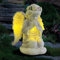 lifemet Solar Gartendeko Engel Garten Figuren - Fairy Gartenstatuen Wasserdicht Engelskulptur Licht für Draußen Haus, Hof, Terrasse, Veranda, Einweihungsdekoration