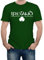 Reality Glitch Herren Ireland T Shirt Irish Clover Design (Flaschengrün, XX-Large)