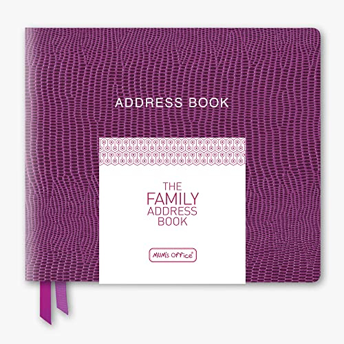 The Family Address Book (Plum)