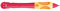 Pelikan 956045 griffix Bleistift für Linkshänder in Faltschachtel, Kirsche-Rot