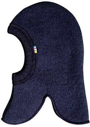 Joha Schlupfmütze - Wolle Unisex, 52 cm, Marineblau