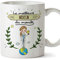 Médecin Tasses Originales de café et Petit-déjeuner à Donner Travailleurs Professionnels - La Meilleure Médecin du Monde - Céramique 350 ML