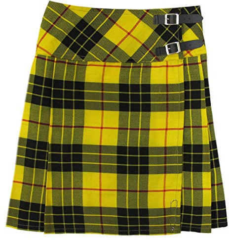Tartanista - Jupe façon Kilt Longueur Genoux - Femme - épingle - 50,8 cm (20) - Macleod of Lewis - 52