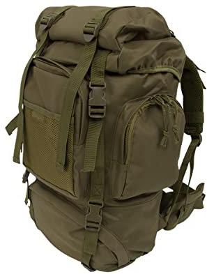 Commando Industries Tactical Rucksack Wanderrucksack 65 L (Oliv)