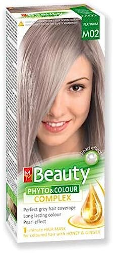MM Beauty Permanente Haarfarbe MM Beauty Phyto & Farbe 125g - № M02 Platin