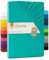 Lavea Topper Spannbettlaken, Topper Spannbetttuch, Jersey Topper Serie Maya, 180x200cm | 200x200cm, Türkis, 100% Baumwolle, hochwertige Verarbeitung, mit Gummizug