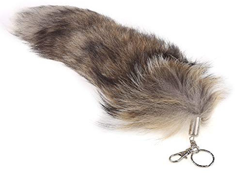 SUCHUANGUANG Hot Large Fox Schwanz Pelz Quaste Tasche Tag Schlüsselbund Riemen Kette Neu imitieren Fuchs Fell Fuchs Schwanz