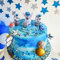 JeVenis Weltraum Partyzubehör Galaxy Kuchendekoration Weltraum Kuchendekoration Raketenkuchendekoration Astronauten Kuchendekoration Planeten Kuchendekoration Zum Mond Kuchendekoration