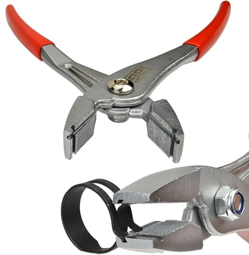 IAG Performance Multi-Directional Hose Clamp Pliers | Swivel jaws reach clamps from any angle, made for spring & constant tension clamps, fuel/coolant/radiator hoses, no slip