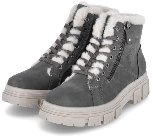 Tom Tailor Damen 6390890004 Mode-Stiefel, Coal, 39 EU