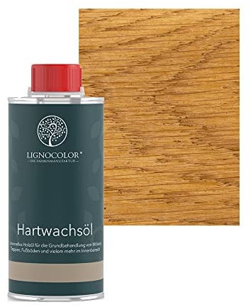 Lignocolor Hartwachsöl Holzöl für den Innenbereich (250 ml, Eiche Gold)