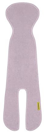 Aeromoov - Baby Sitzauflage Air Layer - Einlage Für Autositz oder Kinderwagen - Gruppe 2/3 mit Beinen - Antischwitz Sommerbezug - Bio-Baumwolle - Lilac