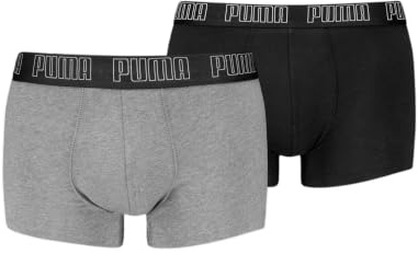 Puma Herren Men Everyday Trunks Unterwäsche (2er Pack)