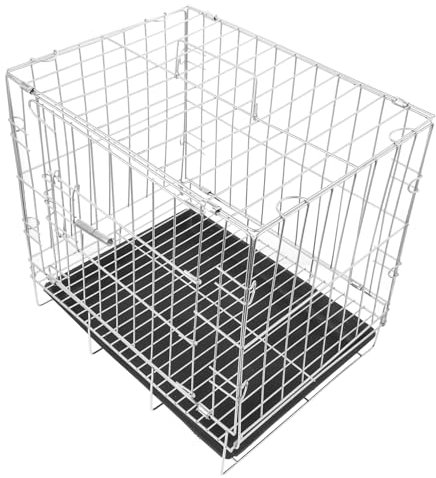 FOMIYES Zuchtkäfig Für Tauben Quadratisches Vogelhaus Kleintierkäfig Tragbarer Vogelkäfig Vogelkäfige Aus Metall Papageienkäfig Hängendes Vogelhaus Füttern Rostfreier Stahl Vögel