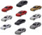 Yililay 1:87 Modello in Scala Mini Mini Scala Model Auto 1/87 Ho Scala Scenery Street Layout Table Veicolo 10PC, Colore Casuale