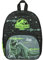 Kindergartenrucksack Jurassic World Dino Jungen - Personalisiert mit Name - Rucksack Kinder Dinosaurier mit Vortasche - 2 Fächer