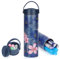 YOUSHARES 1-5 Plumas Nevera Medicamentos Portatil - 24H Nevera Insulina Viaje con Bolsa de Hielo Aprobada por la TSA, Estuche Plumas Insulina Isotermica para Viajes Largos y Diarios (Magnolia)