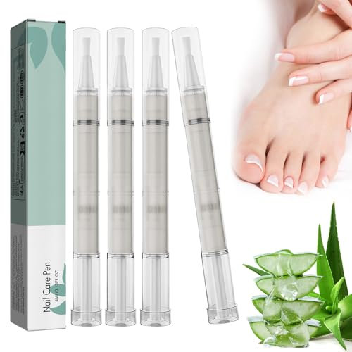 Pipihome Nail Care Pen, 4 Stück Nagelpilz Stift, Nagelpflegestift Gepflegte Fingernägel, Nagelpflege Pens Nagelöl Stift