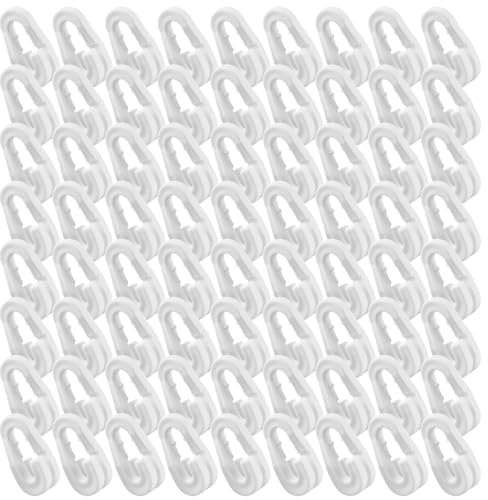 Football Net Clips, Goal Net Clip, Soccer Goal Accessories Plastic Net Clips for Football Soccer Tennis Nets Outdoor Sports, Easy to Fit (72)