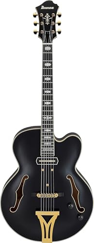 Ibanez Pat Metheny PM3C-BKL Black Low Gloss - Halbakustik Gitarre