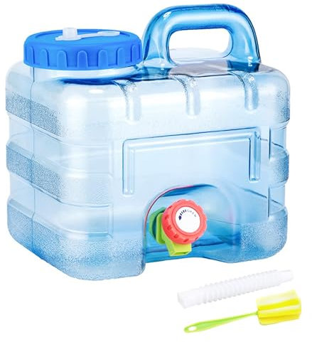 Camping Water Container with Tap – Eco-Friendly 7.5L, 10L, 15L Options for Easy Hydration – Perfect for Outdoor Activities, Home Use & Office – Lightweight, Durable & Easy to Clean