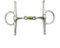 Equine Smile ES0076 Gebiss Knebeltrense Schenkeltrense Doppelt Gebrochen mit beschichteter Kupferrolle aus Edelstahl Gebissstärke 14 mm (14.5 cm)