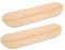 Kisangel 2 Stücke Skateboard Deck Skate Board Deck Blank Skateboards Blank Skateboard Decks Skateboard Teile Skateboard Blank Holz Skateboard Skateboard Ahorn Beige