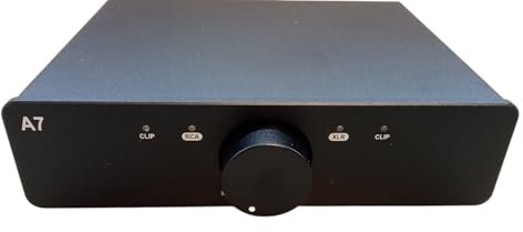 3e Audio A7 Integrierter HiFi-Verstärker Klasse D 2 x 250 W TPA3255 – inklusive Netzteil GAN 48 V 5 A – kompakt, ausgewogen, audiophil