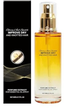 Acondicionamiento De Aceite De Aerosol, Fortalecedor De Cabello Leja-Ln, Dejando El Cabello Manejable, Suave Sin Frizz Durante Todo El DíA., Aceite para Cabello Perfumado, Spray De Perfume para Muje