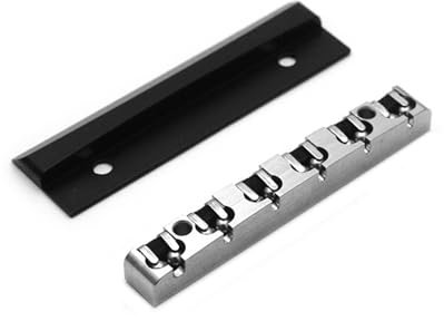 Precision Engineered Metal Guitar Nut Replacement Roller Nut Metal Texture For Electric Guitars Smooth Playabilitys Metal Guitar Nut For Electric Guitars