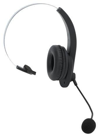Denash Trucker Bluetooth-Headset mit USB-Dongle und Mikrofon mit Geräuschunterdrückung, Kabelloses Einohr-Headset für PC, Telefon und Computer