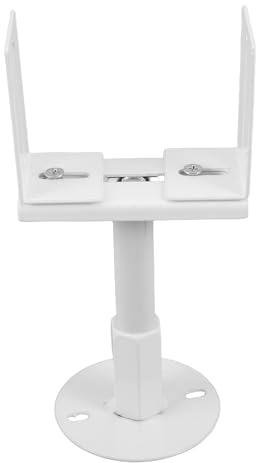 DIYEAH Soporte de Suelo de Acero Ajustable para Radiador Vintage con Altura Regulable de 13-18 Cm y Soporte Estable para Sistemas de Calefacción Central Vertical