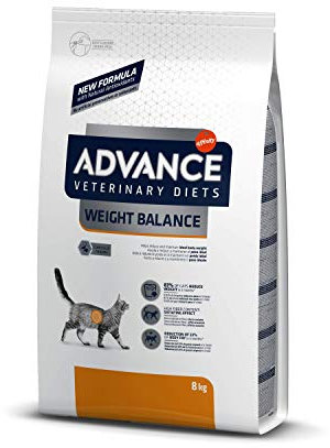 ADVANCE Obesity Trockenfutter Katze, 1-er Pack (1 x 8 kg)