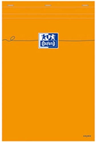 Oxford Notizblock, DIN A4, 160 Blatt, orange