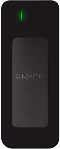 Glyph 525 GB Atom USB 3.1 der U89 Externe Solid State Drive – Schwarz