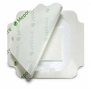 Mepore 275500 Film and Pad Dressing, Vapour-Permeable Adhesive Film With Absorbent Pad Sterile, 9 cm x 15 cm (Pack of 30)