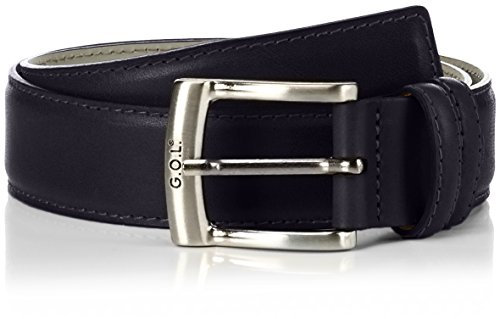 G.O.L. Jungen Ledergürtel , Blau (marine 1) , 70